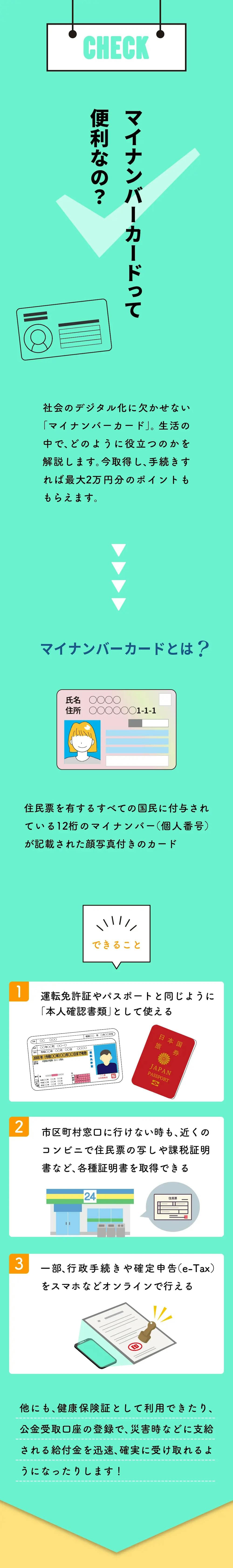 マイナンバーカードって便利なの？ 01